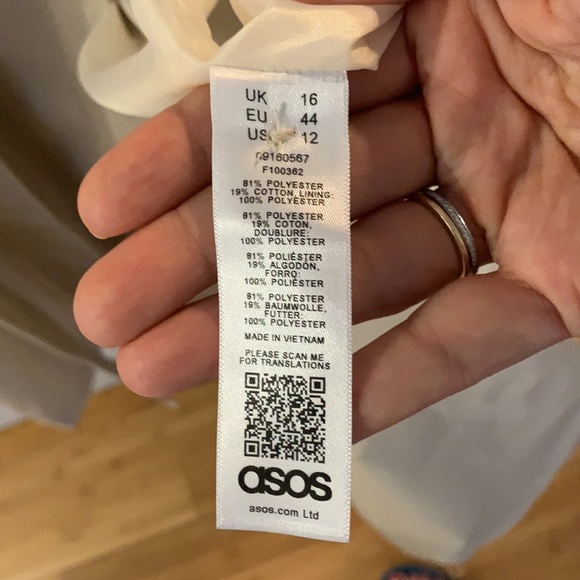 Beautiful classic long Asos Curve trench coat - Picture 10 of 10